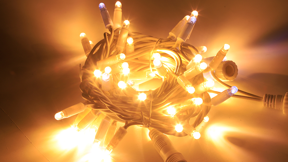 Kabel Karet Warna-warni yang Disesuaikan Produsen Lampu Tali Peri Led Kelas Komersial Dari Cina | Wenda Deco 5