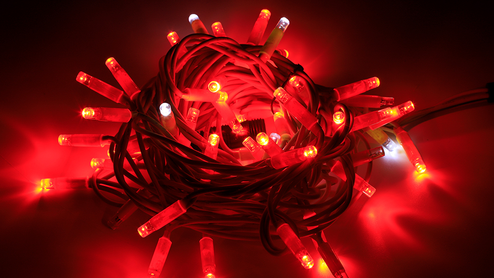 Kabel Karet Warna-warni yang Disesuaikan Produsen Lampu Tali Peri Led Kelas Komersial Dari Cina | Wenda Deco 4