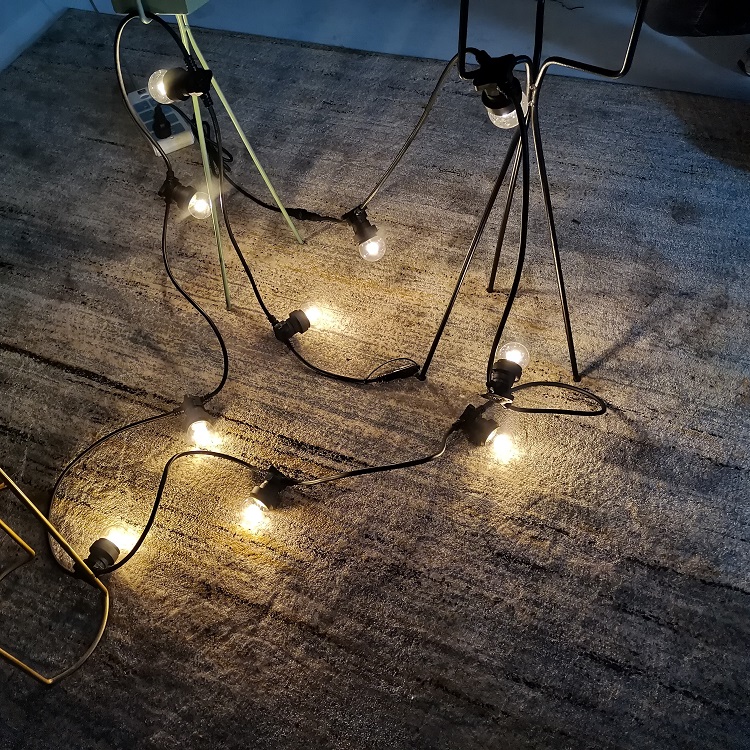 Outdoor Garlands led festoon lights E27 B22 string 17