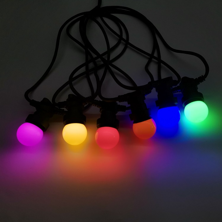 Outdoor Garlands led festoon lights E27 B22 string 15