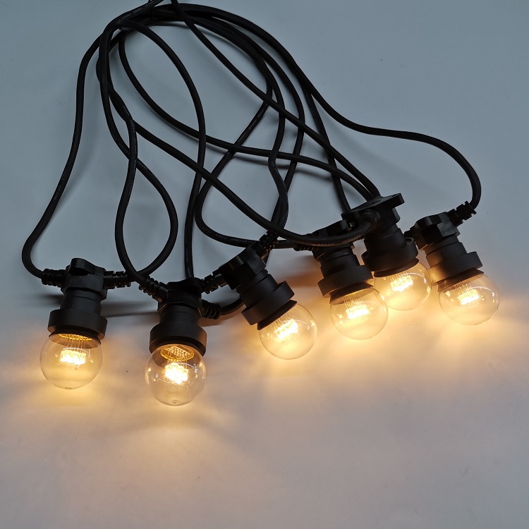 Outdoor Garlands led festoon lights E27 B22 string 16