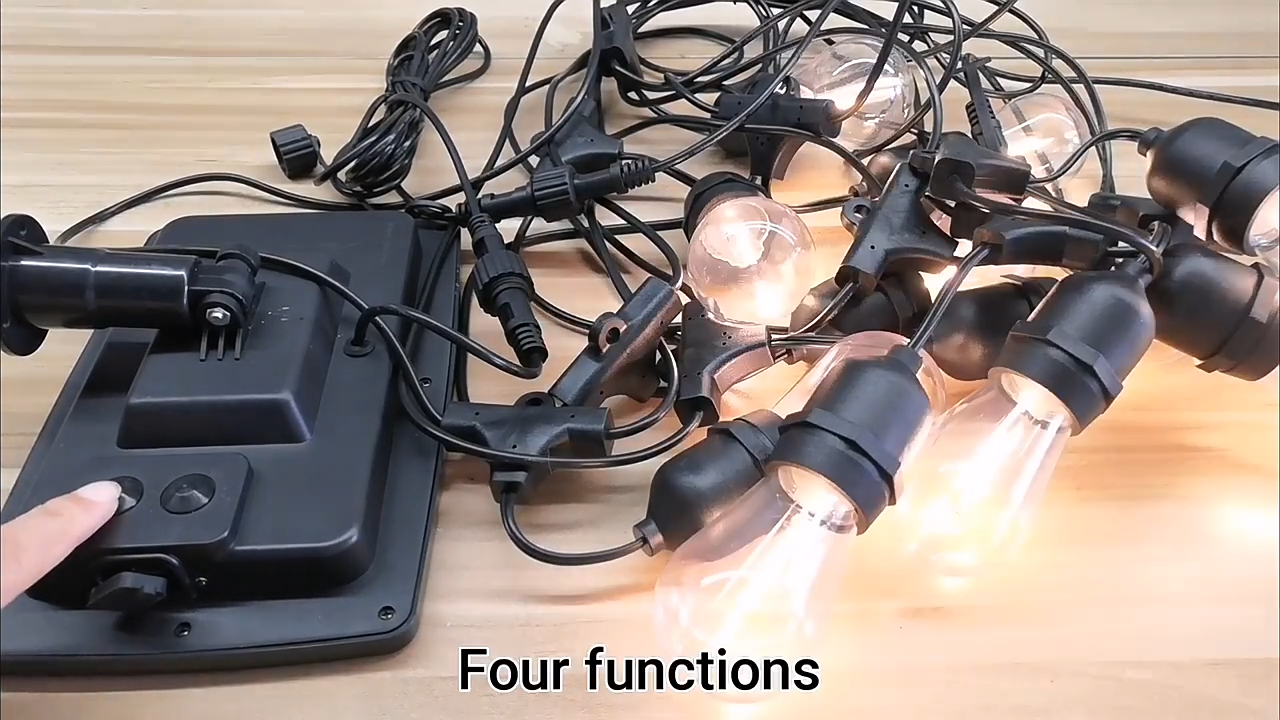 Best Outdoor garden solar string lights waterproof led solar drop lighting Factory Price - Wenda Deco