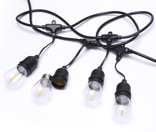 WENDA E27 Globe S14 solar string outdoor memperhiasi lampu 11