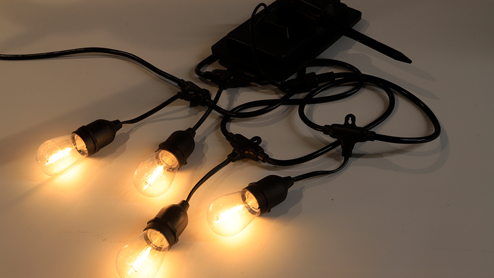 Customized Solar  S14 Outdoor String Lights manufacturers From China | Wenda Deco 9