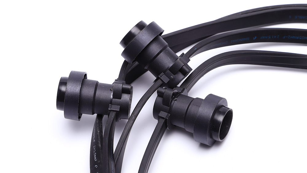 Produsen Pencahayaan Festoon Komersial Kabel Datar IP44 B22 E27 yang Disesuaikan Dari Cina | Wenda Deco 10