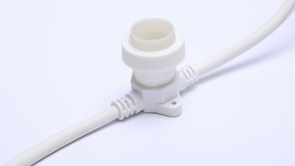 Qualidade Outdoor Festoon Round Belt Lights Fabricante | Wenda Deco 7