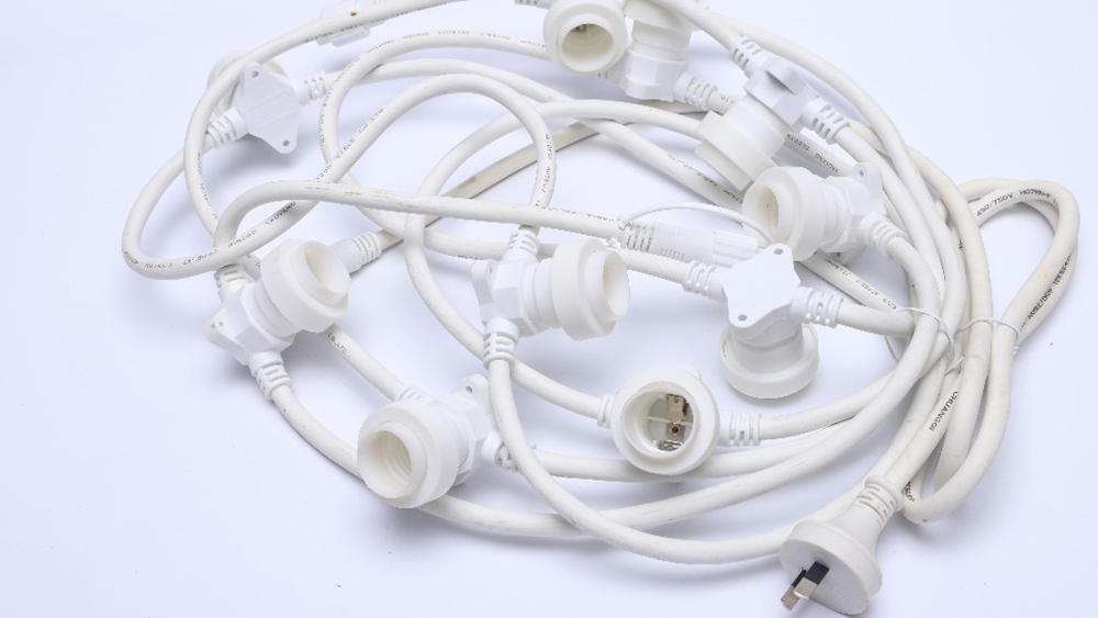 Qualidade Outdoor Festoon Round Belt Lights Fabricante | Wenda Deco 8