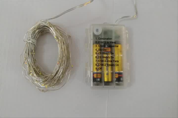 Quality Led Lights Rose Customized Christmas 10 Strobe Fairy Battery Operated Light Manufacturer | Wenda Deco