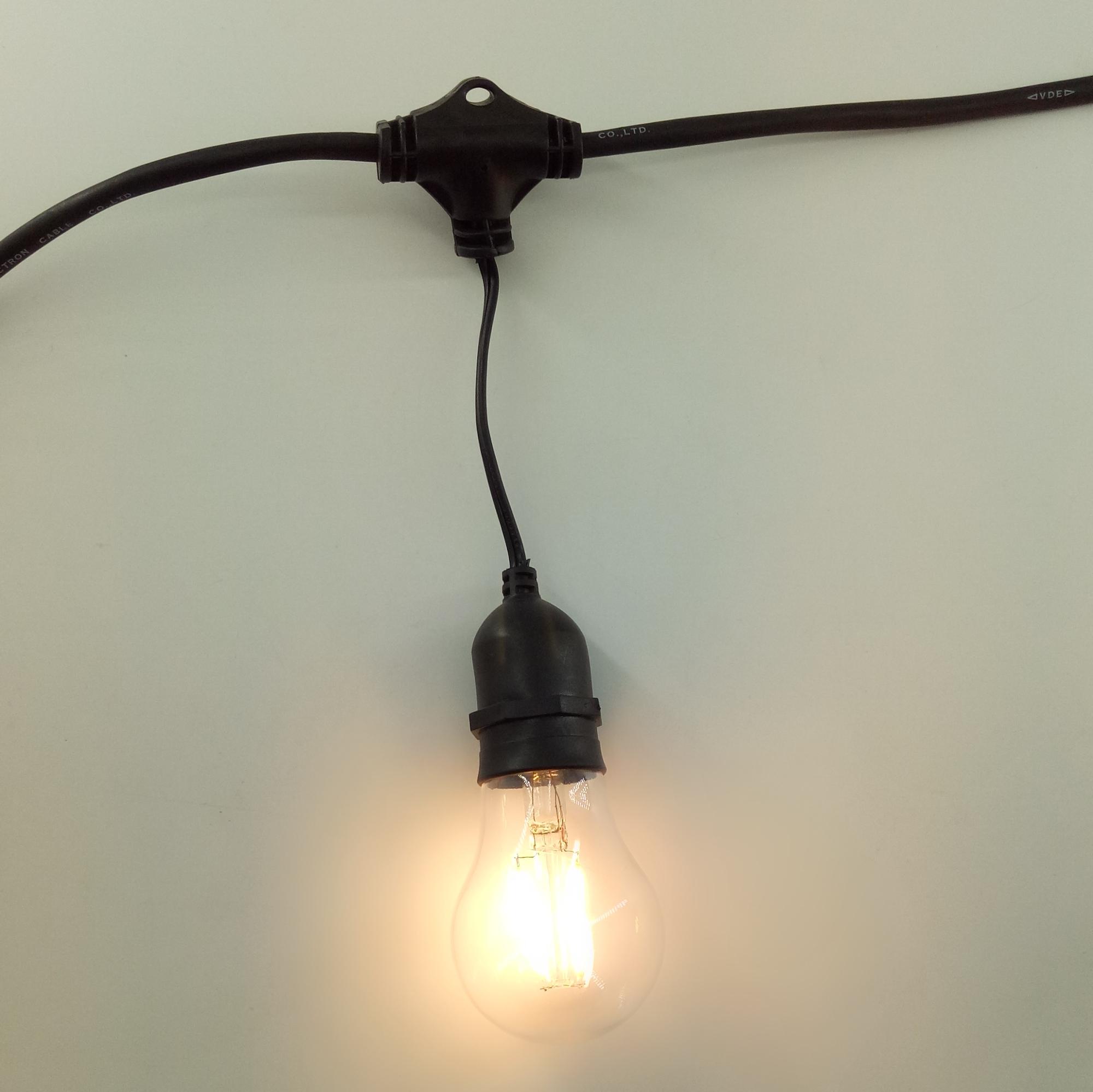 A60 G45 Led filament lamp 220v e27 screw plastic 2w dimmable led  A60 filament bulb Company - Wenda Deco 21