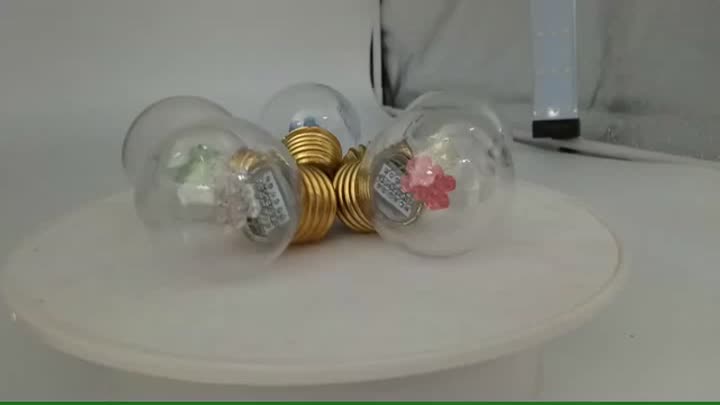 Best 1w E27 B22 Led Global Bulb 220v Bright Xmas Decoration Lamp G45 Round Colors Company - Wenda Deco