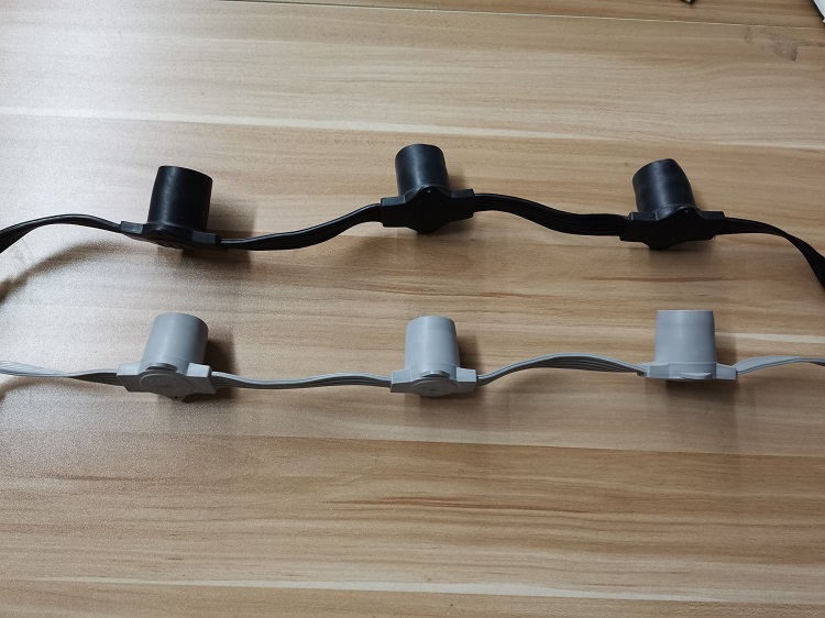 Kualitas Kabel memperhiasi lampu sabuk luar ruangan berkualitas 100m kabel memperhiasi IP65 tahan air Produsen E27 | Wenda Deco 21