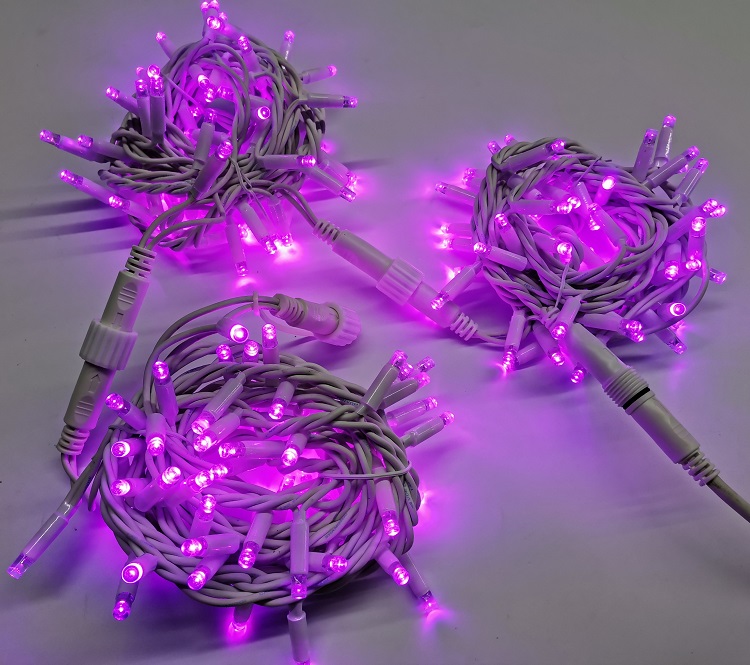 IP44 10m 100 أضواء خرافية led لتزيين ديوالي أضواء عيد الميلاد في الهواء الطلق 26