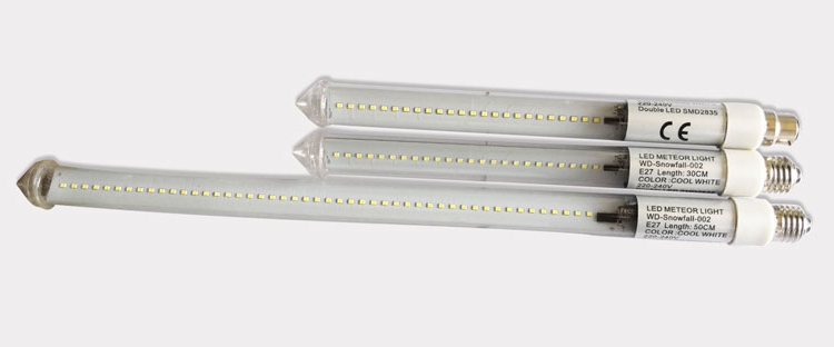 คุณภาพ B22 E27 30 50 100 ซม. IP44 นำแสงดาวตกผู้ผลิต | เวนด้า เดโค 23