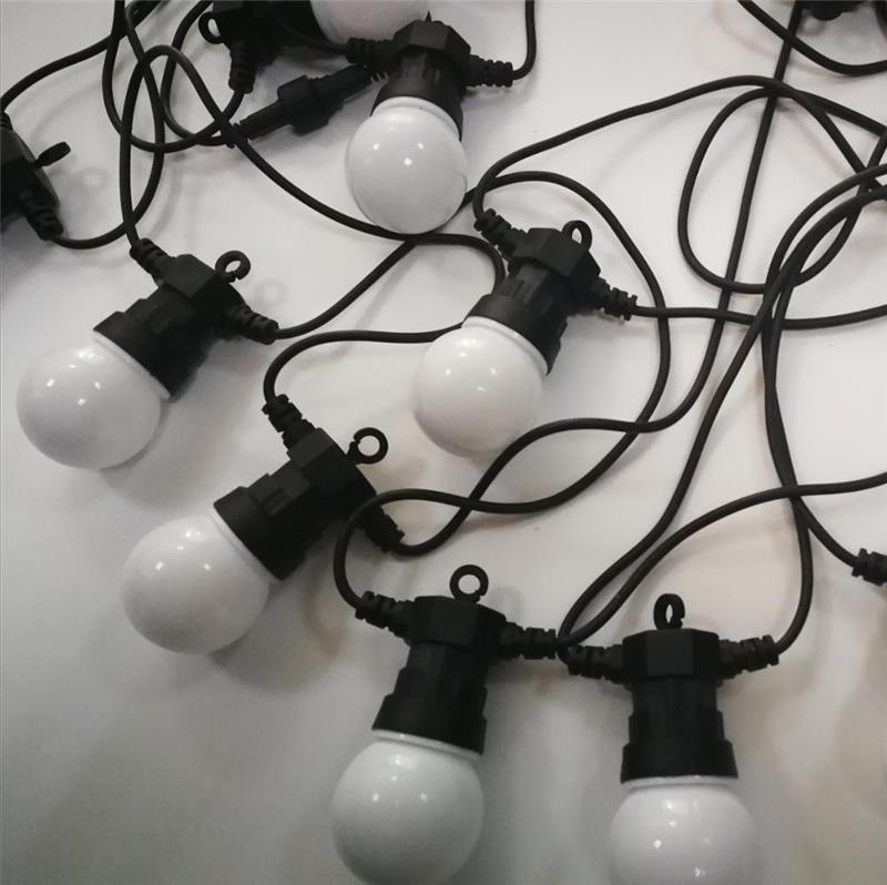 Lampu tali hiasan G50 terbaik untuk dekorasi liburan dalam dan luar ruangan Perusahaan - Wenda Deco 25