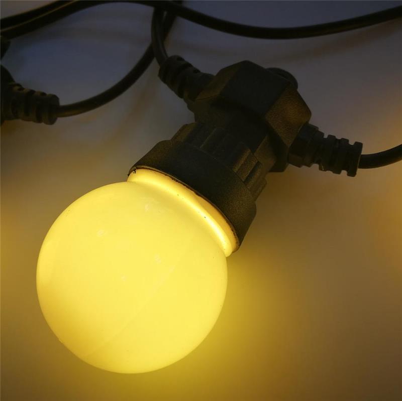 Qualität G50-Girlande wasserdichte LED-Kugel-Lichterkette von Hochzeitsterrassen-Lichterketten Hersteller | Wenda Deko 21
