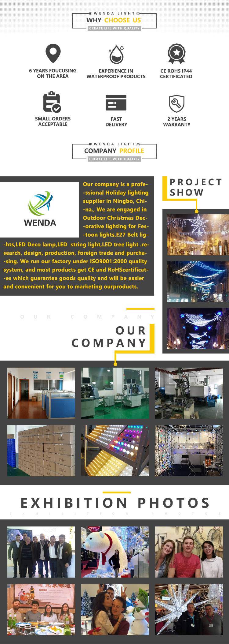 Le migliori luci a festoni scintillanti Company - Wenda Deco 41