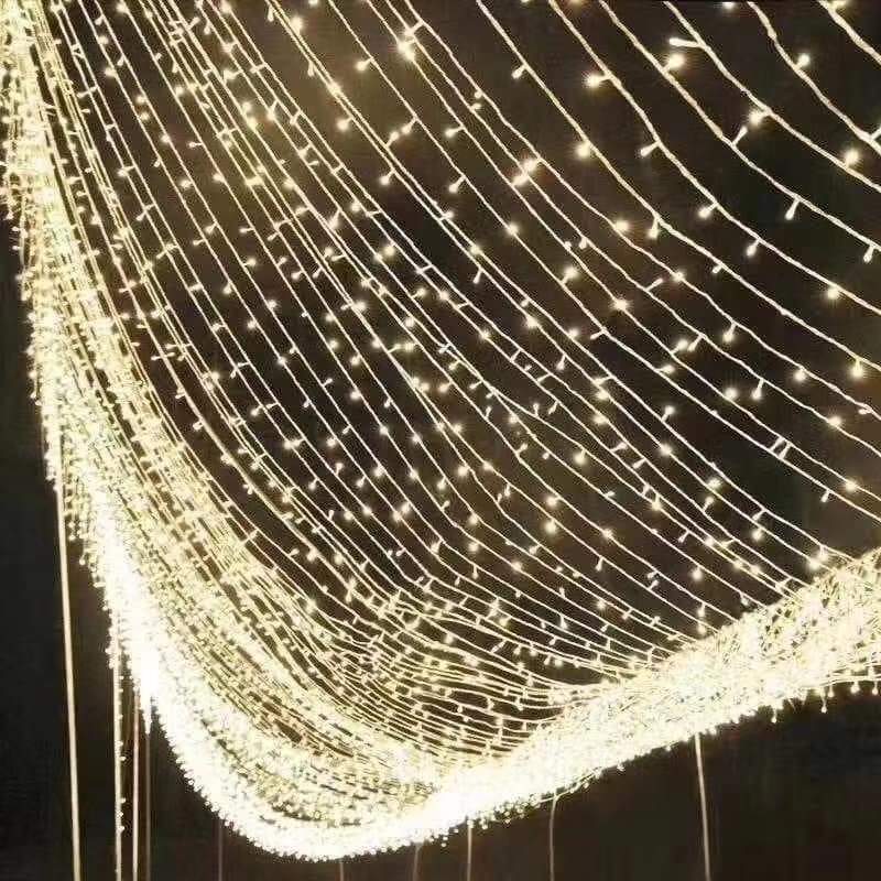 Qualità IP65 Impermeabile Tenda Ghirlanda In PVC Illuminazione Tenda Per Esterni Luci Di Natale Produttore | Wenda Deco 8