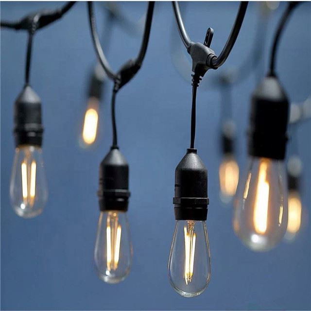 Maßgeschneiderte Outdoor IP44 wasserdichte Sicherheit verwenden E27 Outdoor String Light Hersteller aus China | Wenda Deko 15