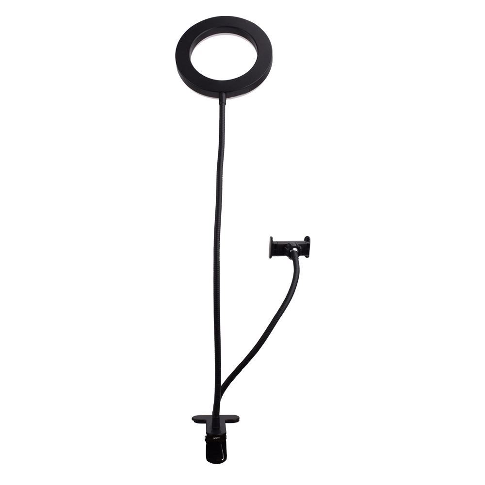 Luz de preenchimento ao vivo para mesa de trabalho 9W 5V 64LED 2835 Grânulos de lâmpada Luz branca Conexão USB 13