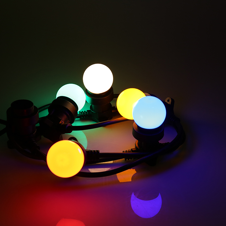 Qualidade G45 globo ao ar livre luzes de corda 220V iluminação ao ar livre Fabricante | Wenda Deco 15