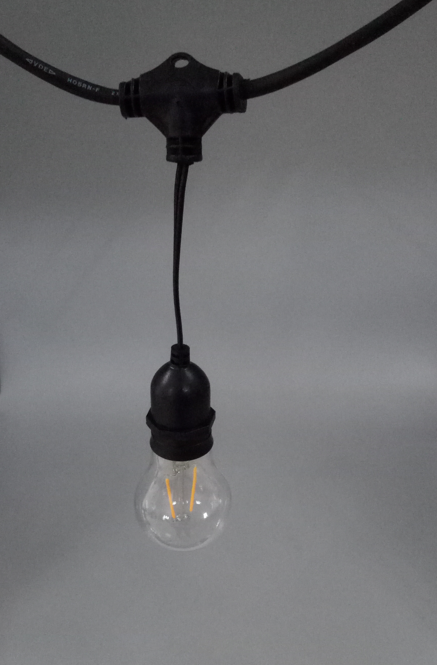 A60 G45 Led filament lamp 220v e27 screw plastic 2w dimmable led  A60 filament bulb Company - Wenda Deco 23