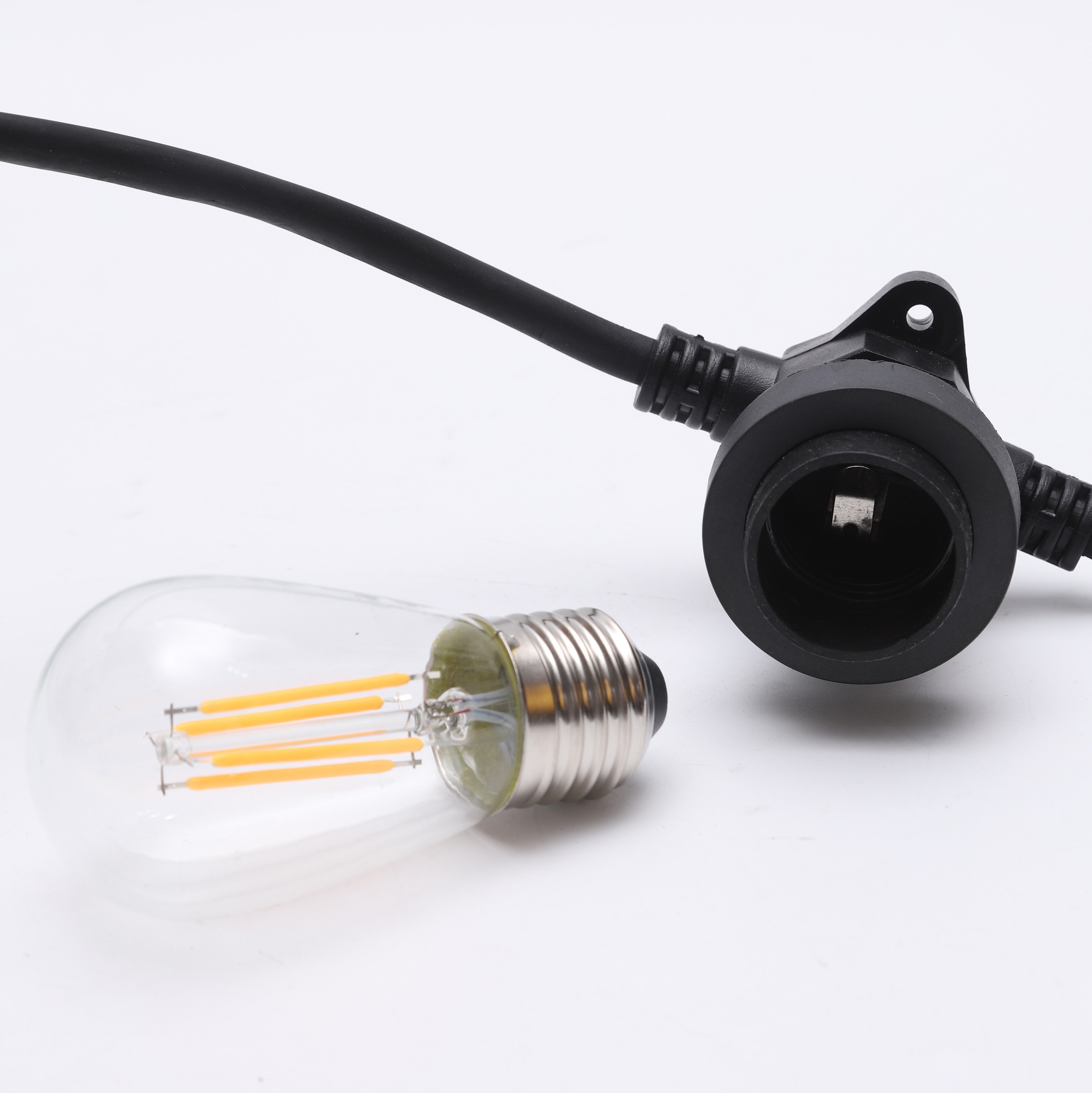 Qualität St45 Glaskugel 2200k Warmweiß 4W LED Glühlampe E27 Hersteller | Wenda Deko 35