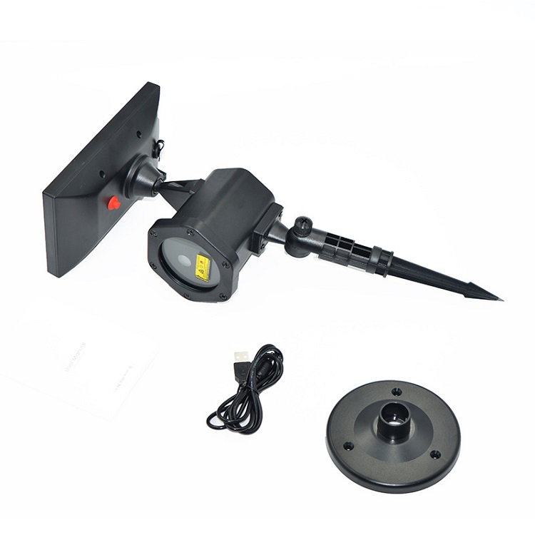 Stage Disco Grădină rezidențială Decor peisagistic Lampă solară cu laser Proiector exterior Lămpi cu laser pentru gazon | Wenda Deco 8