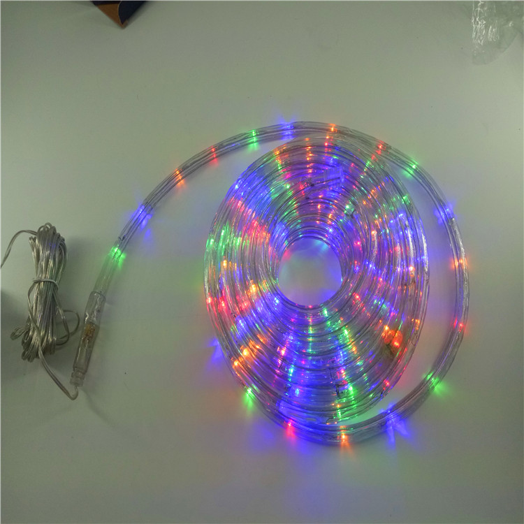 ของตกแต่งบ้านไฟ LED เชือกงานแต่งงานไฟคริสต์มาสและการออกแบบวงจรกลางแจ้ง 220v Ningbo Waterproof Colorful Grow 100m 18
