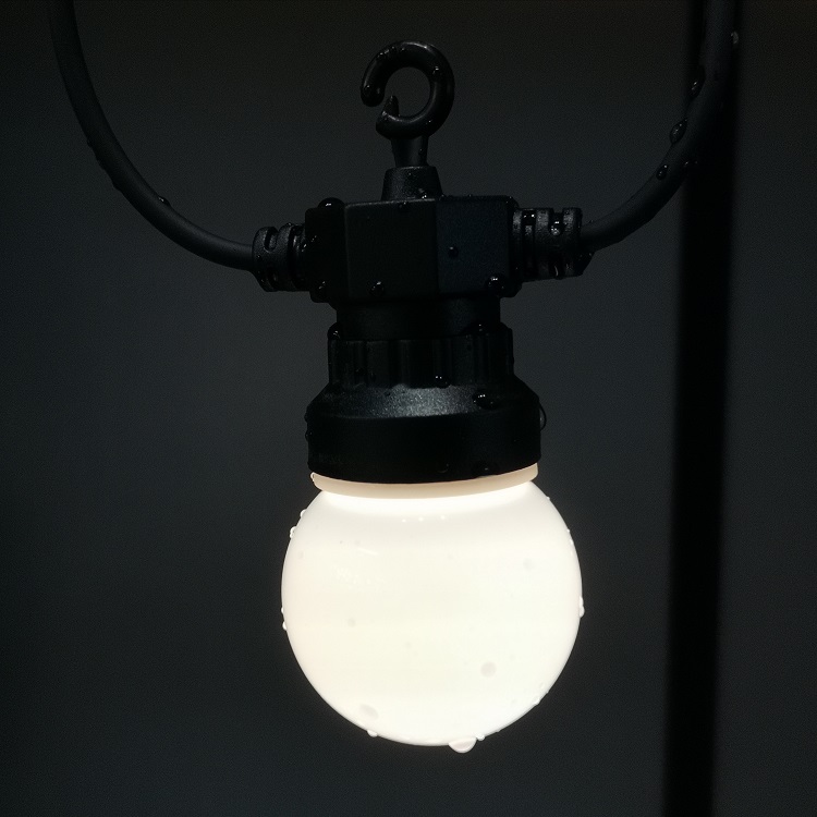 Soket Tetap Gantung Tahan Air Komersial yang Disesuaikan Lampu Tali Hias LED Lampu Hias Taman | Wenda Deco 8