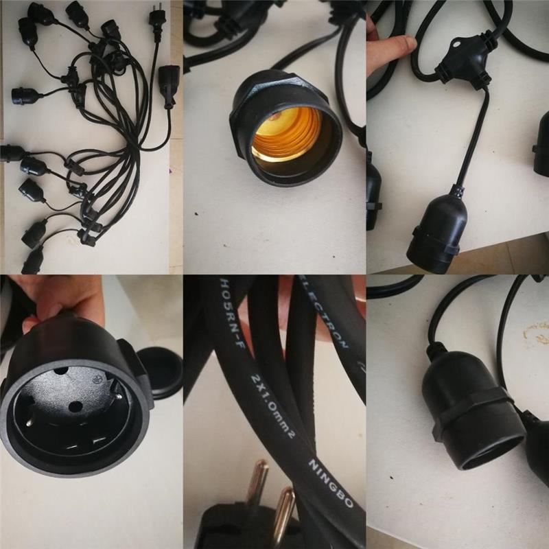 Produttori di luci a nastro commerciali E26 personalizzate S14 Produttori di luci a nastro per festone dalla Cina | Wenda Déco 16