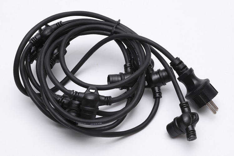 Lampu Strobo Berkedip E14 Tali Led Peledak Dapat Dihubung Luar Ruangan Lampu Tali Berkedip Dekorasi Natal Tahan Air 220V 26