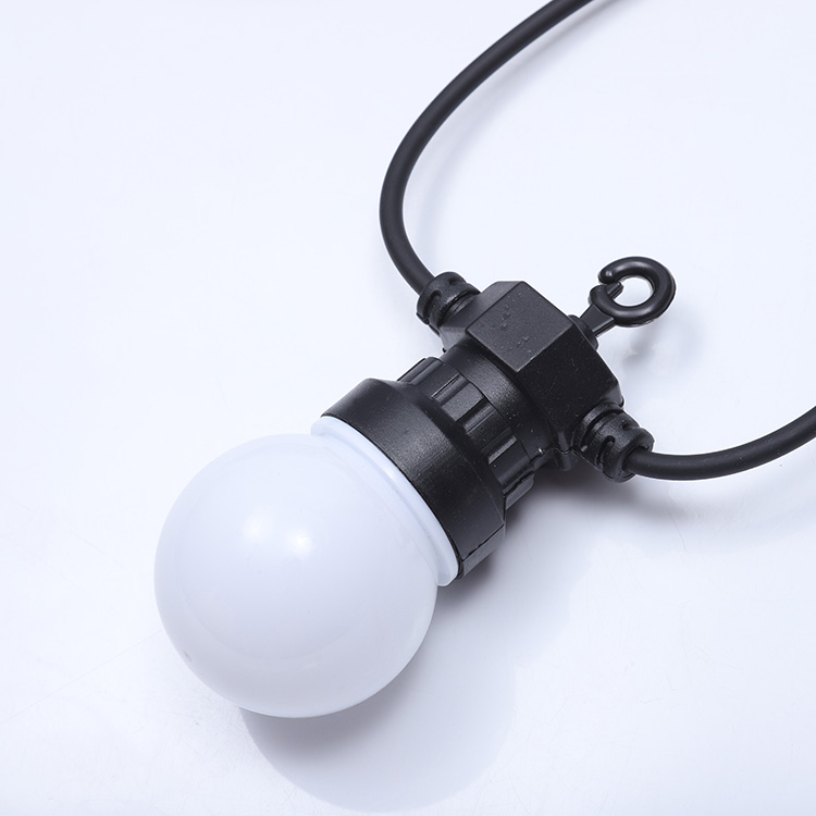 10 M Panjang Liburan Nama String Lampu Putih Hangat G50 String Lampu Dapat Dihubungkan Festoon Light Garland LED Dekorasi Natal 20
