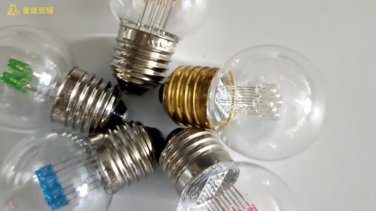 Best waterproof outdoor e27 G45 led bulb  warm white Company - Wenda Deco 8
