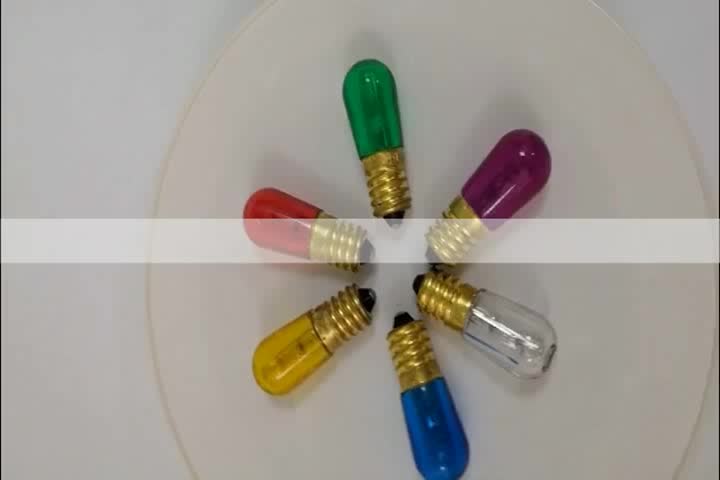 Best T18 Papaya Smart Light E14 Colorful Bulb14v 24v Plastic Lamp body Company - Wenda Deco