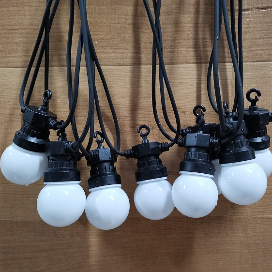 Qualità Natale globo G50 lampadine per esterni solari della stringa Produttore | Wenda Deco 8