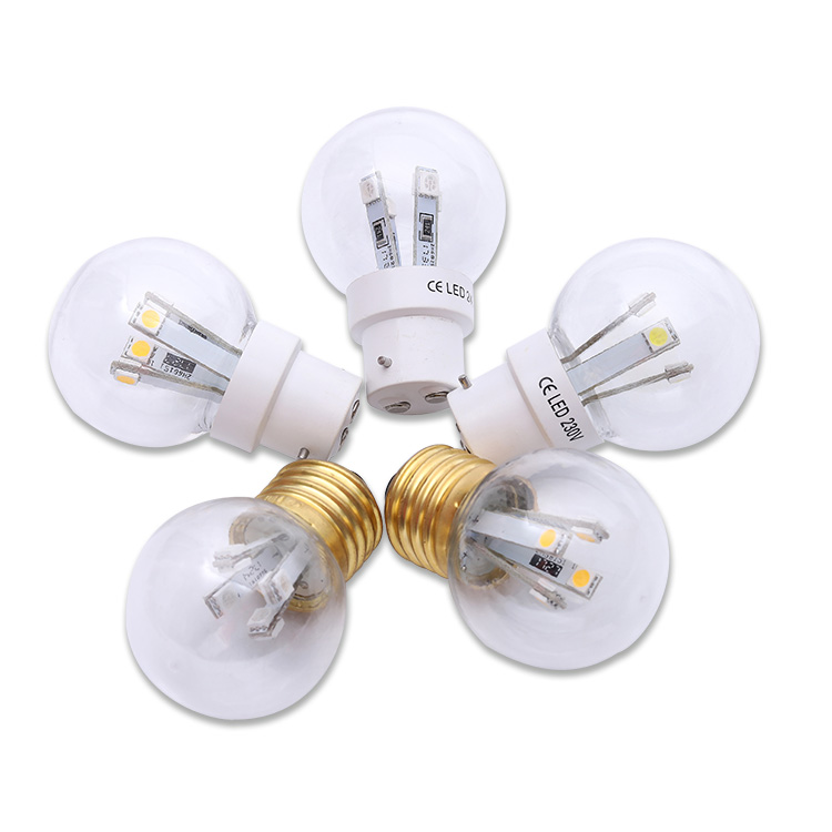 Quality 1W G45 golf bulbs decorative SMD LED Lighting e27 g45 led bulb Manufacturer | Wenda Deco1 8