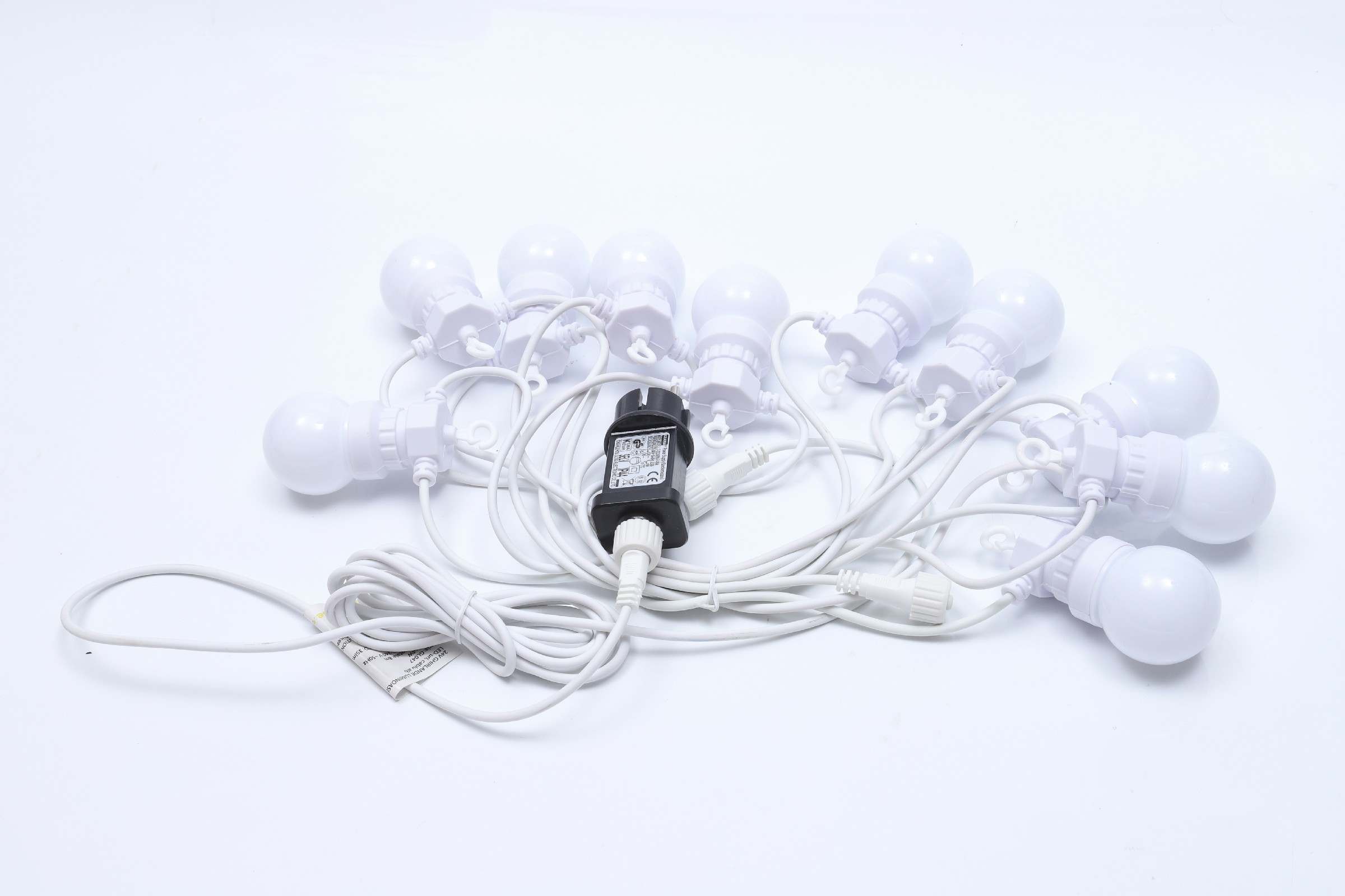 أفضل G50 Led اكليل سلسلة الأنوار الزخرفية لمبة الكرة الأرضية WD-G50-24V-01 10