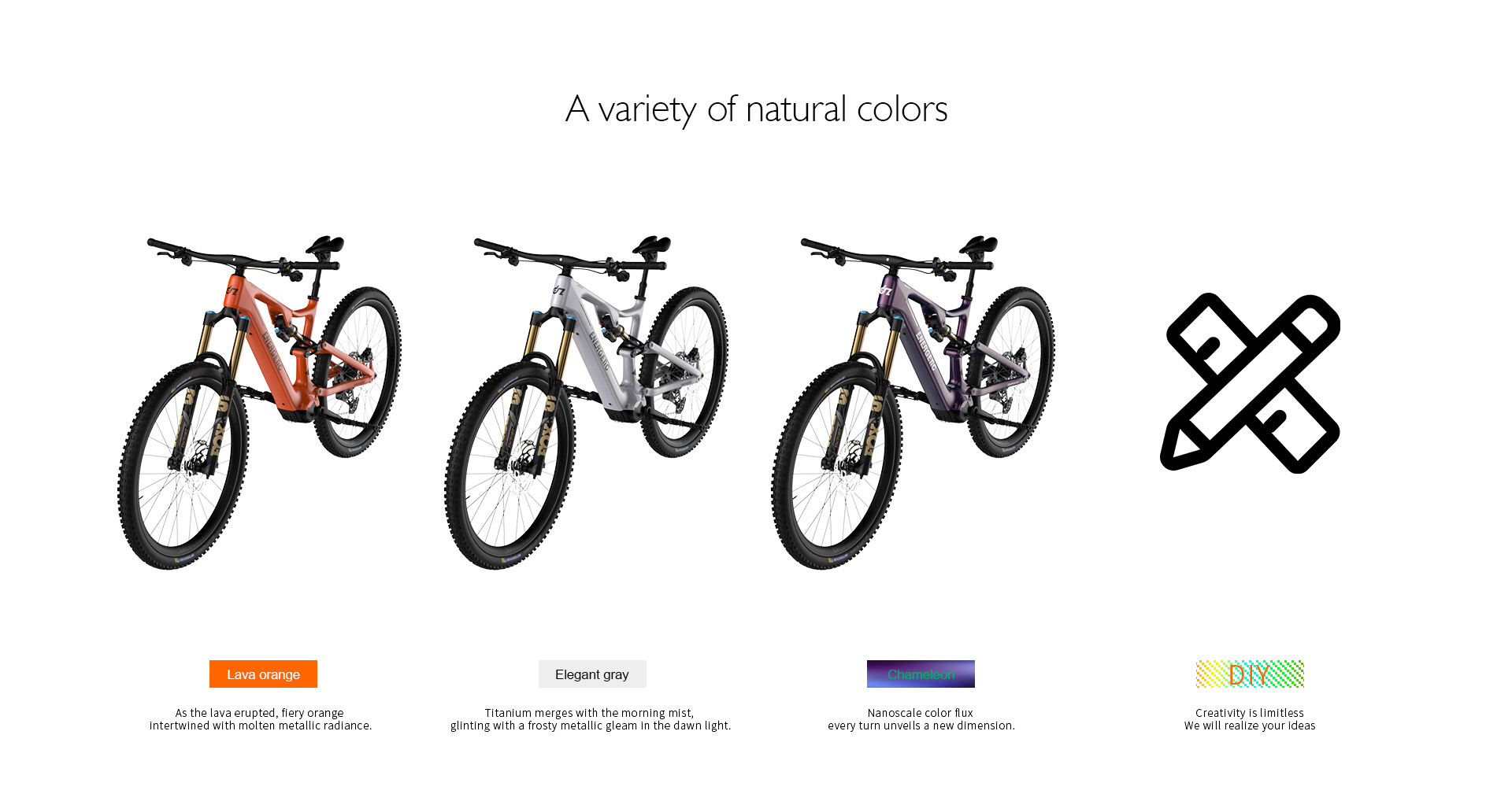 Electric Mountain Bike- ENERGY G1 ULTIMATE 13