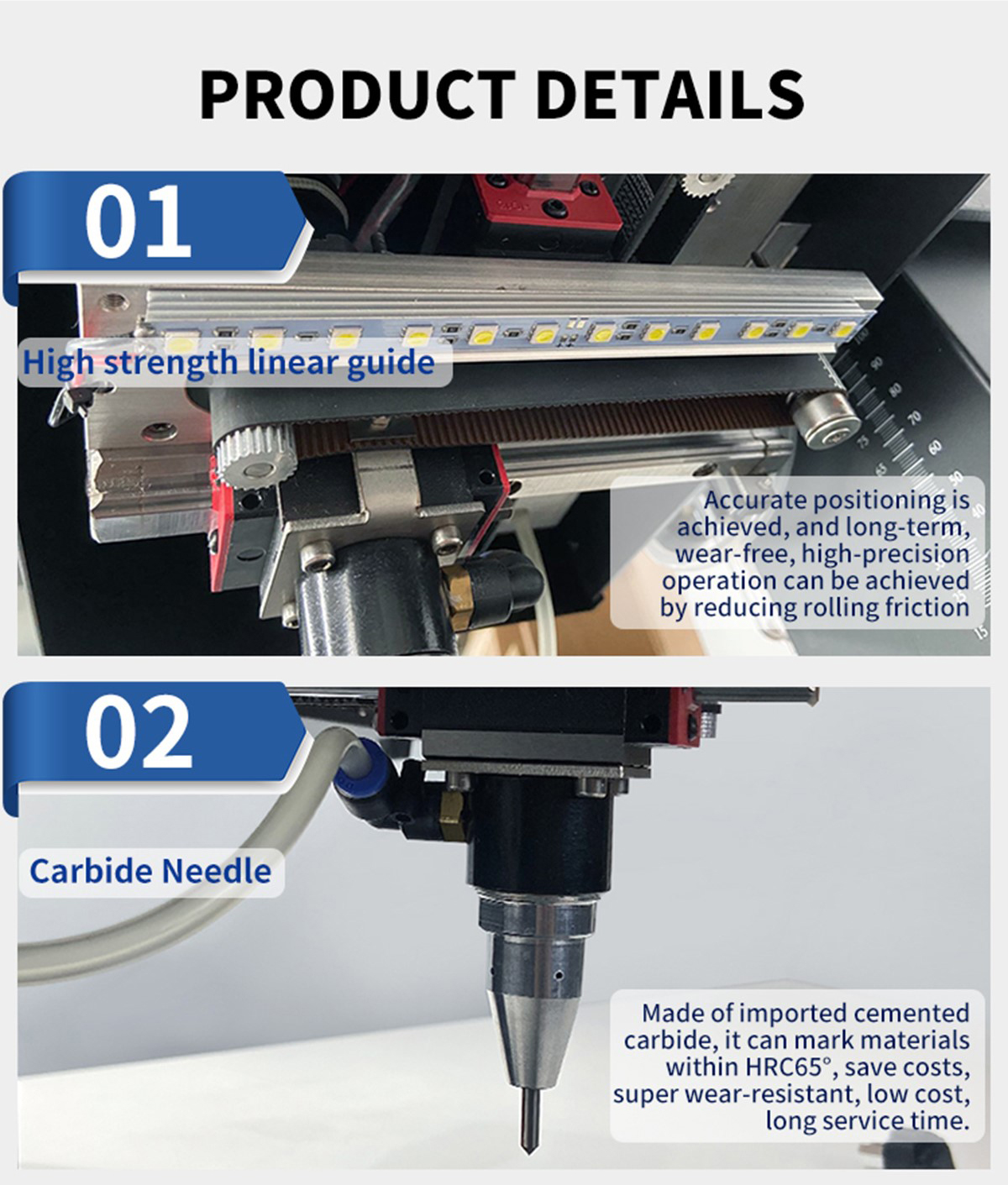 High Quality Pneumatic dot peen machine Wholesale - Chengdu Kelier Electronic Co., Ltd. 5