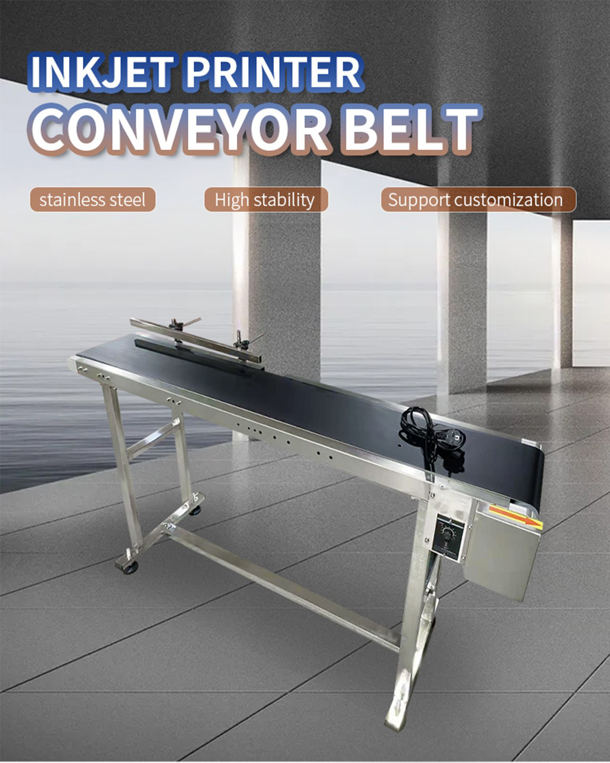 KELIER customizable conveyor belt for mask packaging line adjustable speed width and length 2