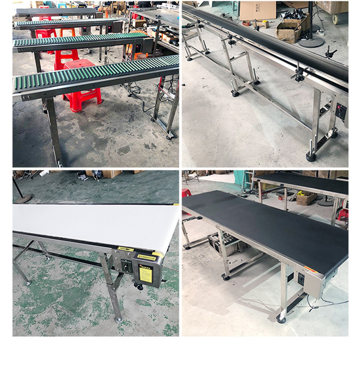 KELIER customizable conveyor belt for mask packaging line adjustable speed width and length 7