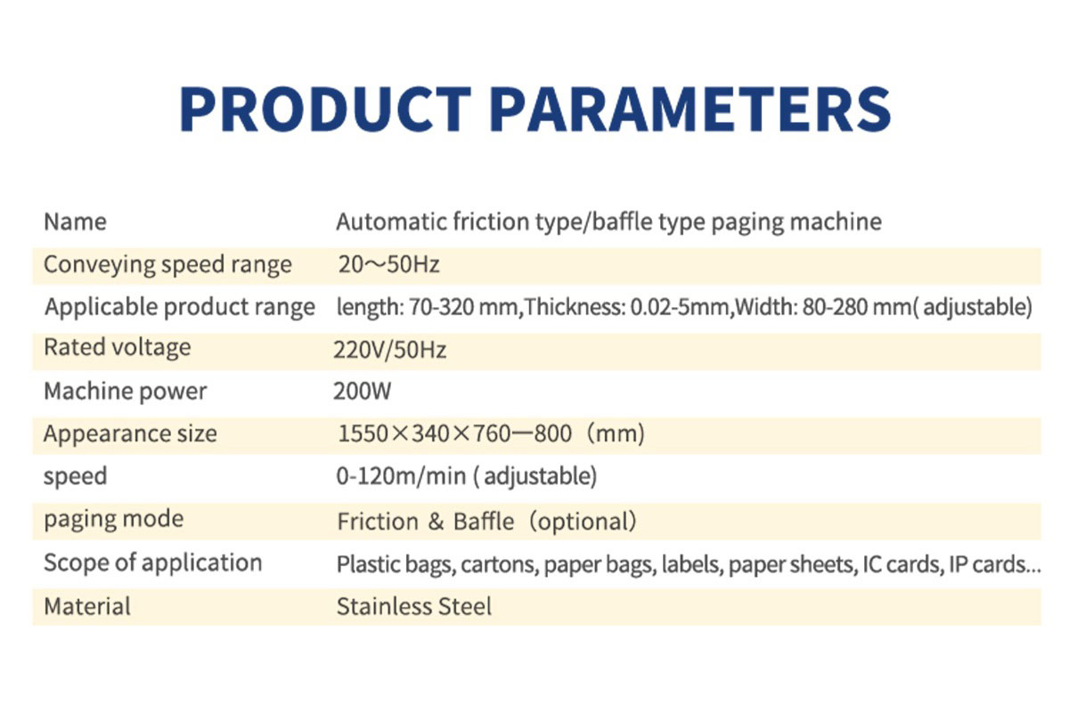 Multipurpose Feeder Card Stock Labels Plastic Bag Feeder Sorter Friction Feeder Sorter 5