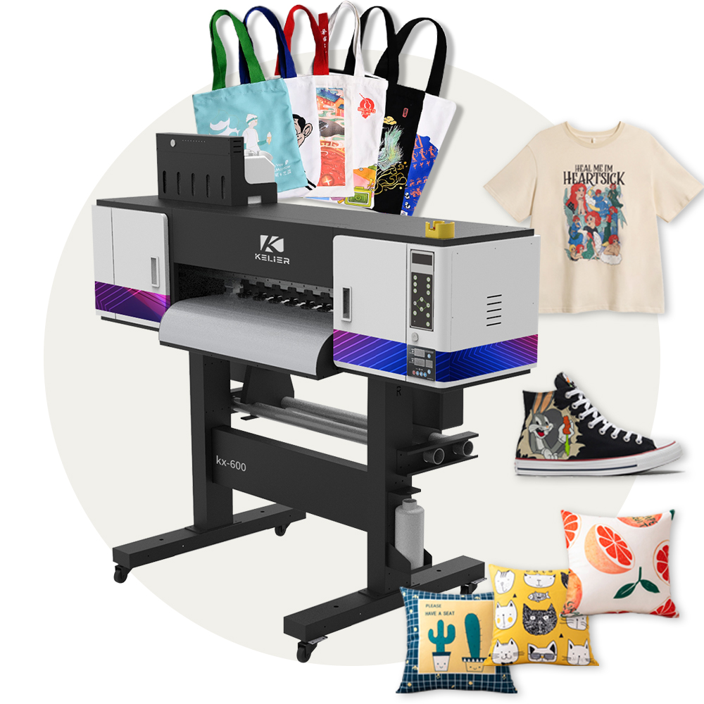 kelier digital printer Tshirt printer UV flatbed printer DTG DTF printer 4