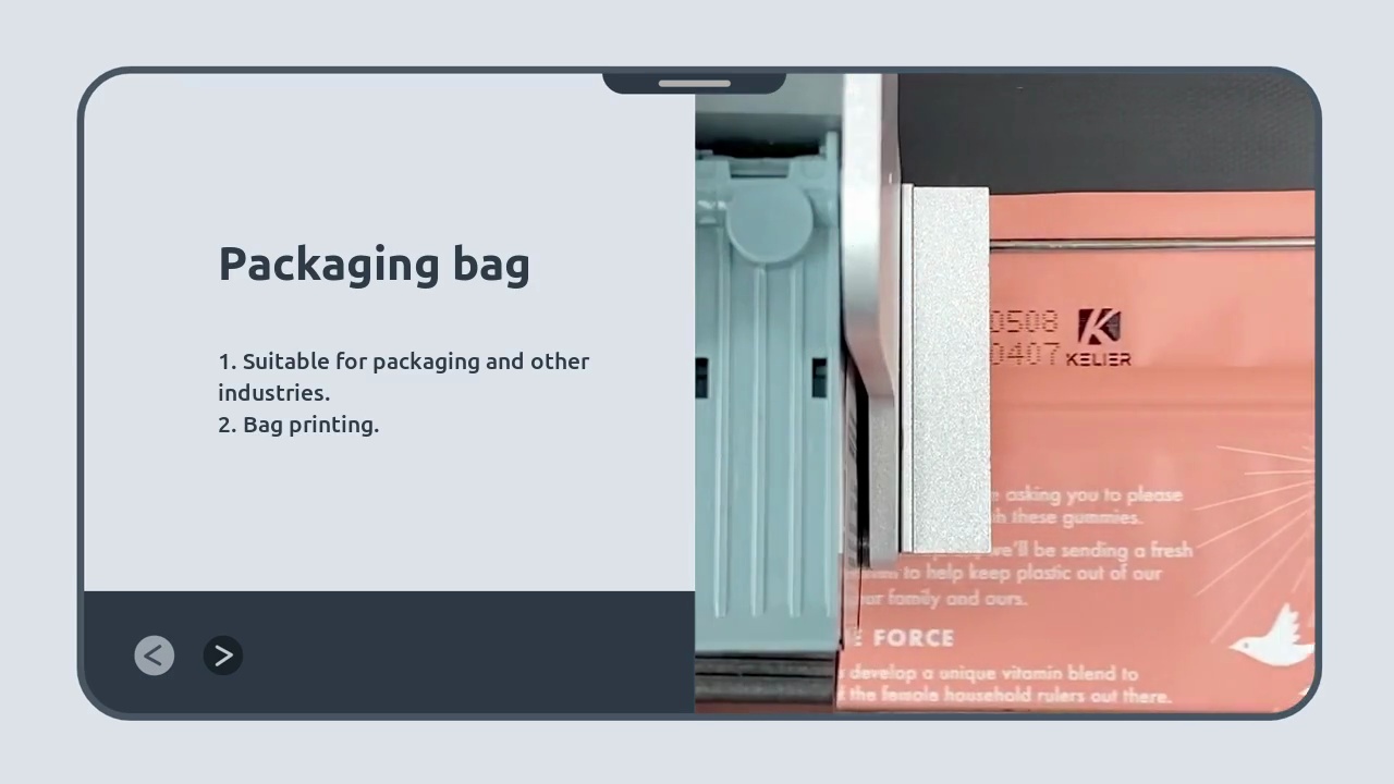 1. Suitable for packaging and other .industries.2. Bag printing.Packaging bag.