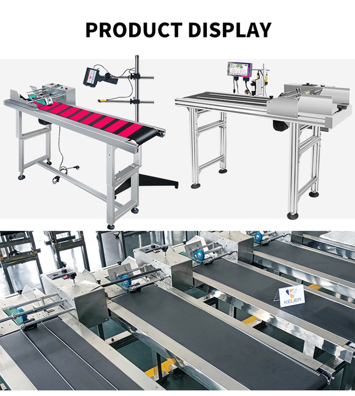 High quality Fully automatic adjustable speed feeder Workshop assembly line bag paging feeder machine-kelier 10