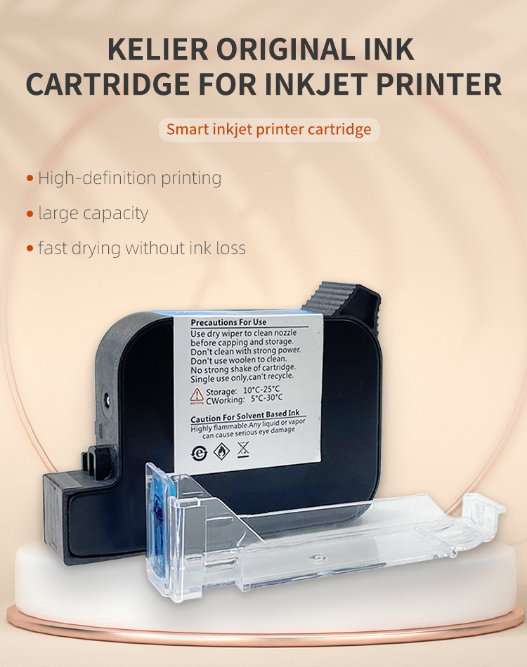 Kelier - H7 H6 JS10 11 2586K handheld inkjet printer white Coding Printer ink cartridge Non-standard customization 9