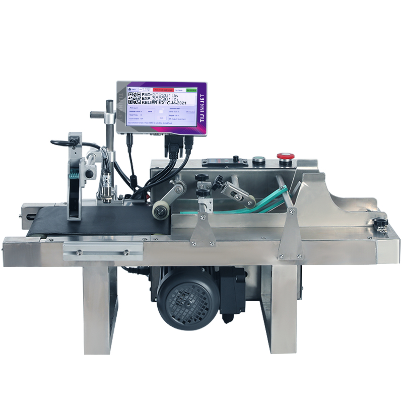 Kelier tij batch printing machine inkjet code date coder machine expiry on bottom 11