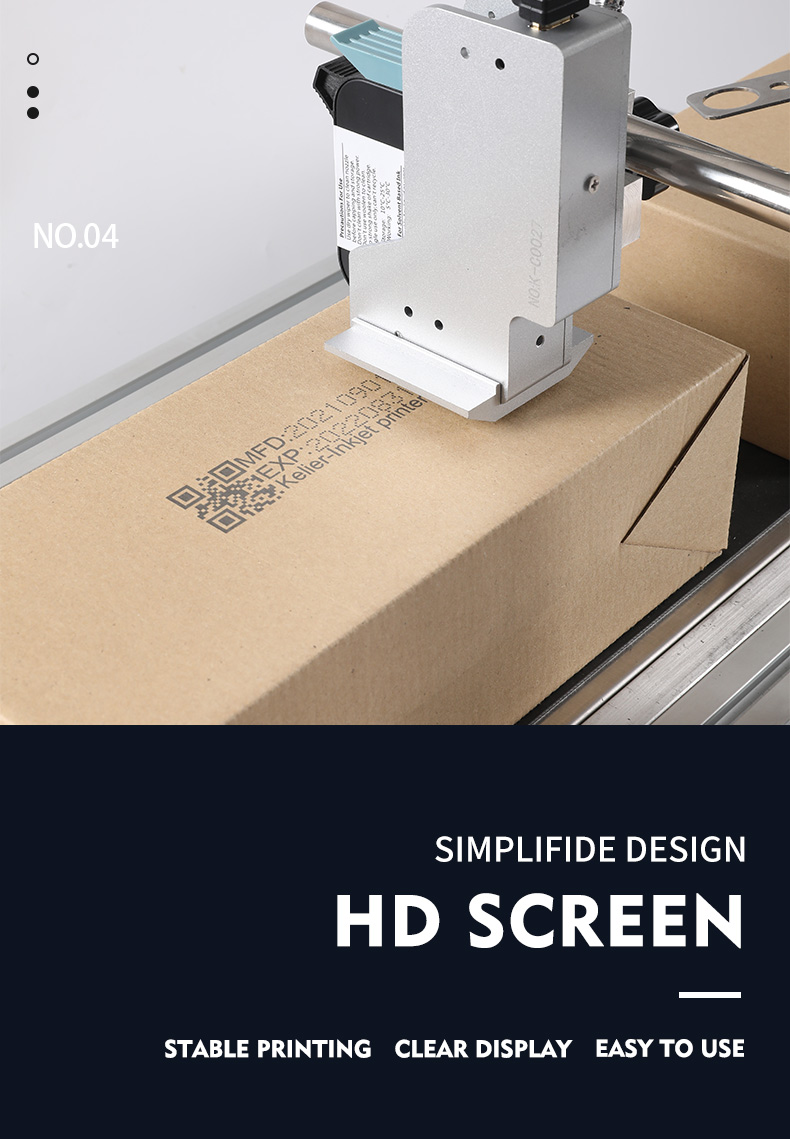 Kelier - kelier 2022 Automatic multi language Batch Code Small Online Box Package Inkjet Printer for expiry date batch code time Online Inkjet Printer 11