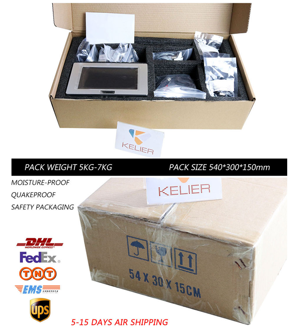 Kelier - Kelier 2021 newest design 3-6 nozzles print heads inkjet online printer for eggs mark QR code barcode batch number Online Inkjet Printer 15