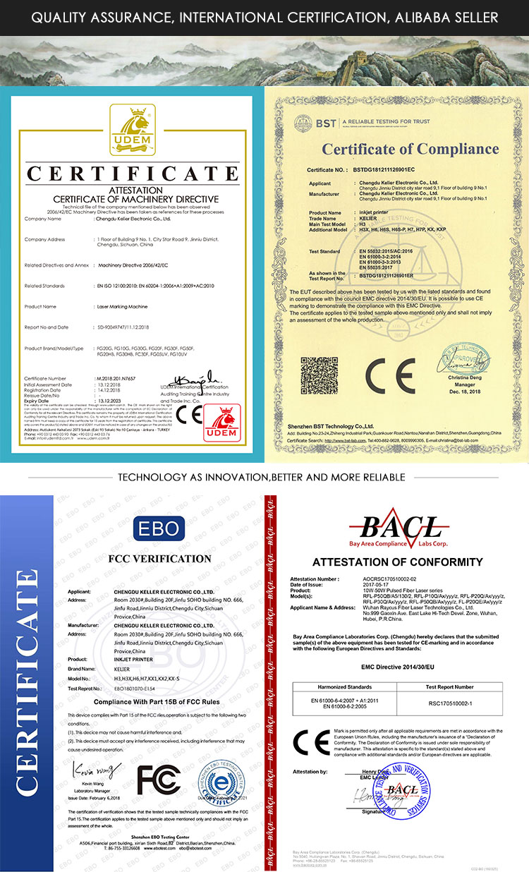 Kelier - Kelier 2021 newest design 3-6 nozzles print heads inkjet online printer for eggs mark QR code barcode batch number Online Inkjet Printer 18